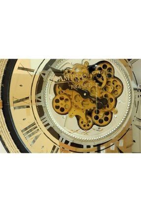 Saat Çarklı Askılı Duvar Saati Dekoratif Ev Ofis Hediyelik Knm-C0120
