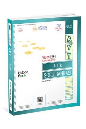 Üçdörtbeş Yayınları Ayt Fizik Soru Bankası 2022 Model HK09871233
