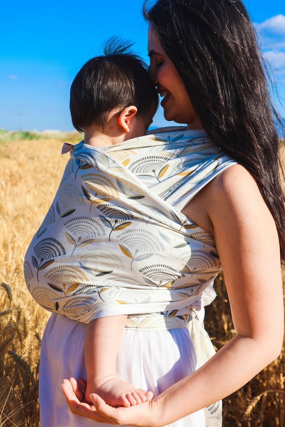 Neko Esnek Wrap Sling - Fresia fotoğrafı 2 (önizleme)