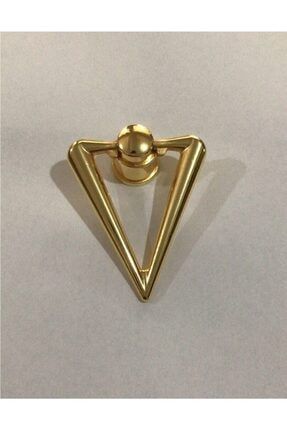 Üçgen Baklava Sarkaç Altın Düğme Kulp Mobilya Vestiyer Çekmece Dolap Şifonyer Komidin Kulbu Aron.169