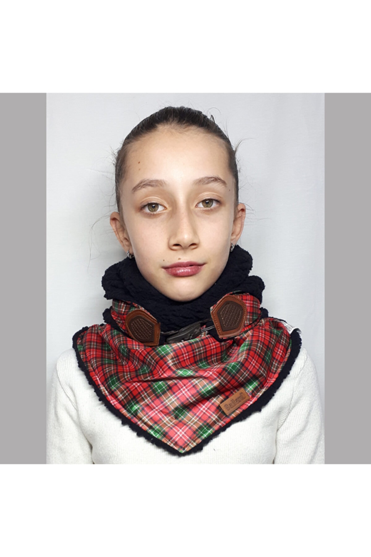 گالاند اسکارف ورزشی گرم حرارتی نرم مثلث مفید زنانه مردانه بچه گانه مخمل خواب دار دیجیتال چاپ شده بند ناف