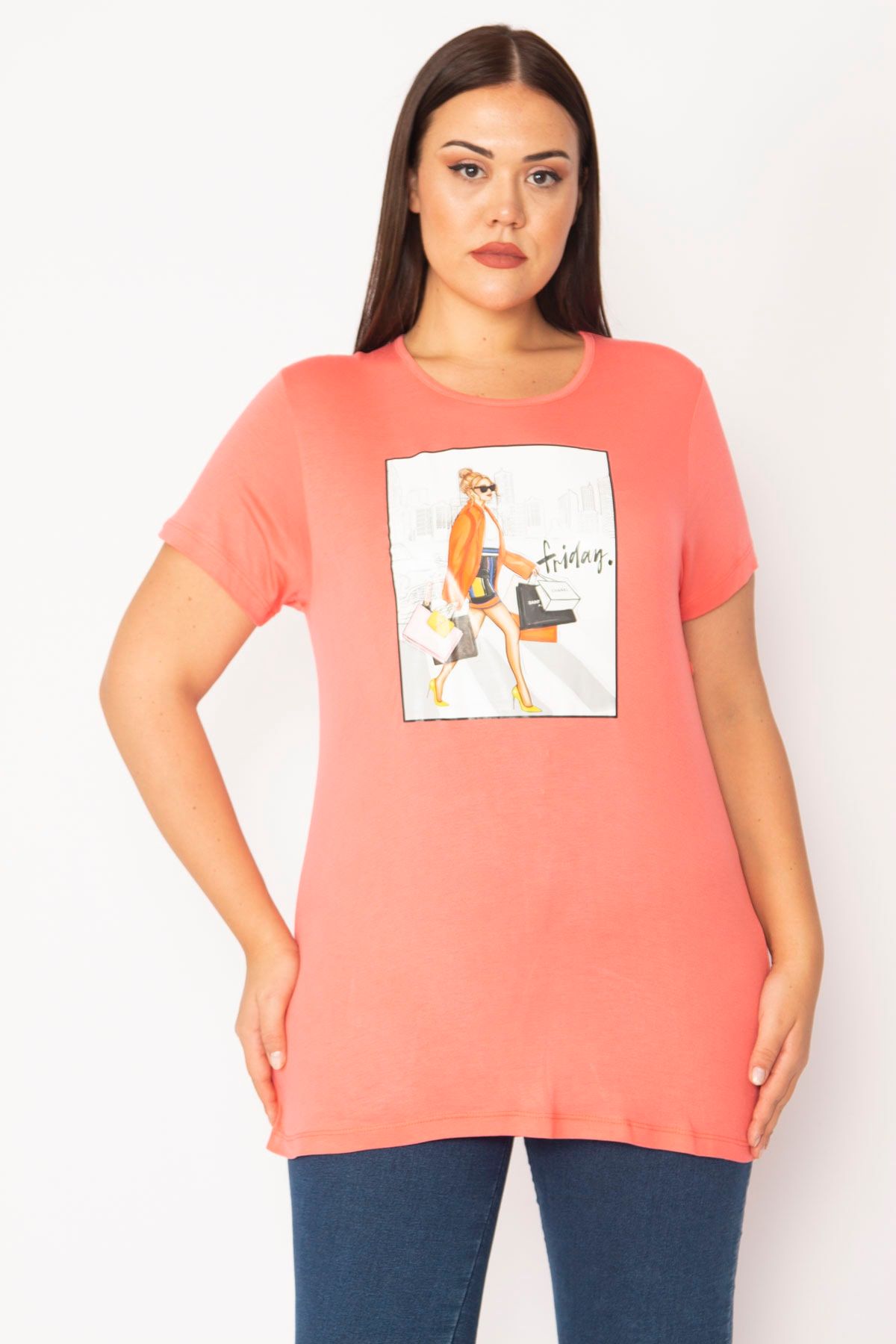 Şans Große Größen in Bluse Rosa Relaxed Fit Fast ausverkauft