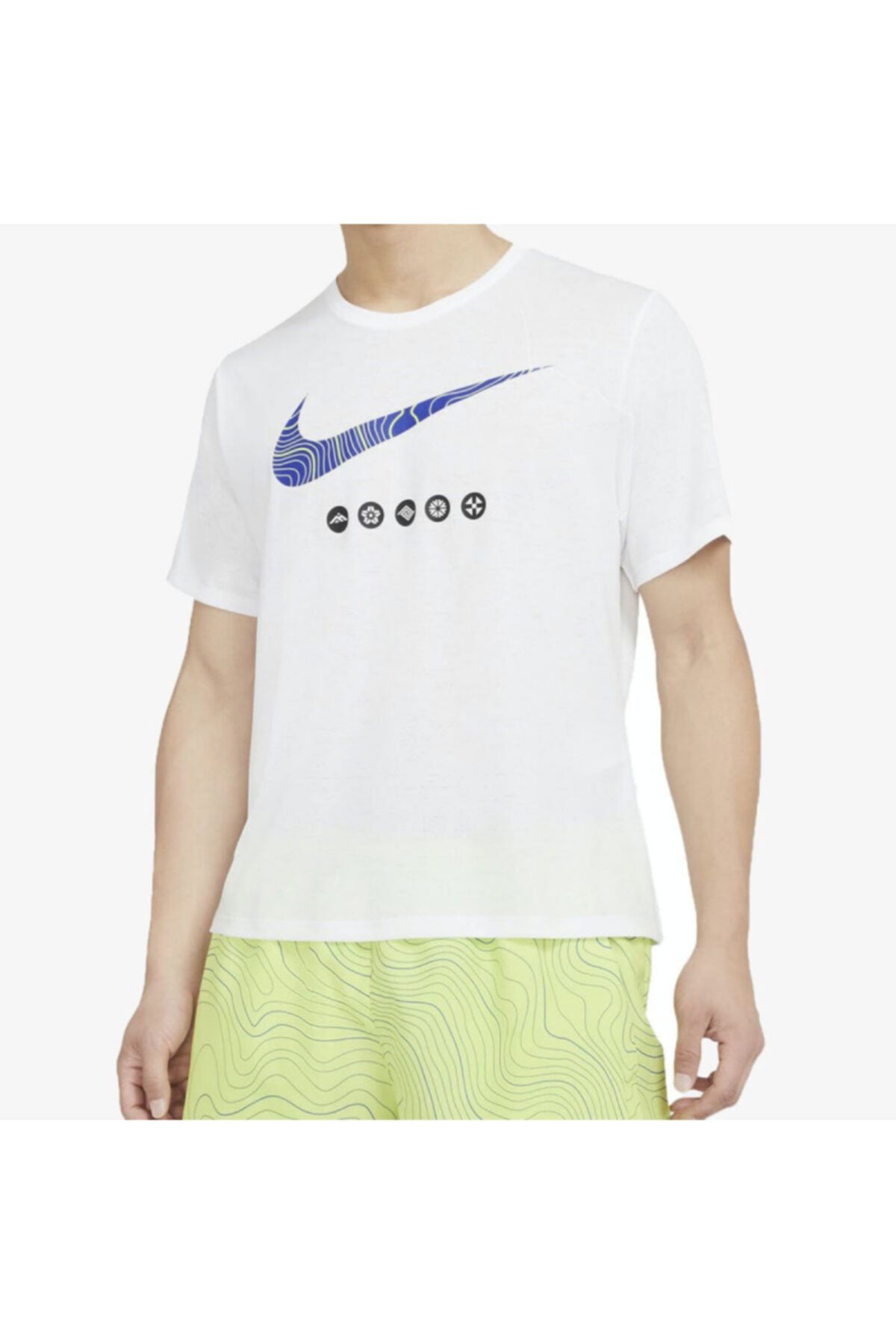 Nike Dri fit Miler Running Top Short Sleeve Erkek Ti ort Fiyat Yorumlar Trendyol