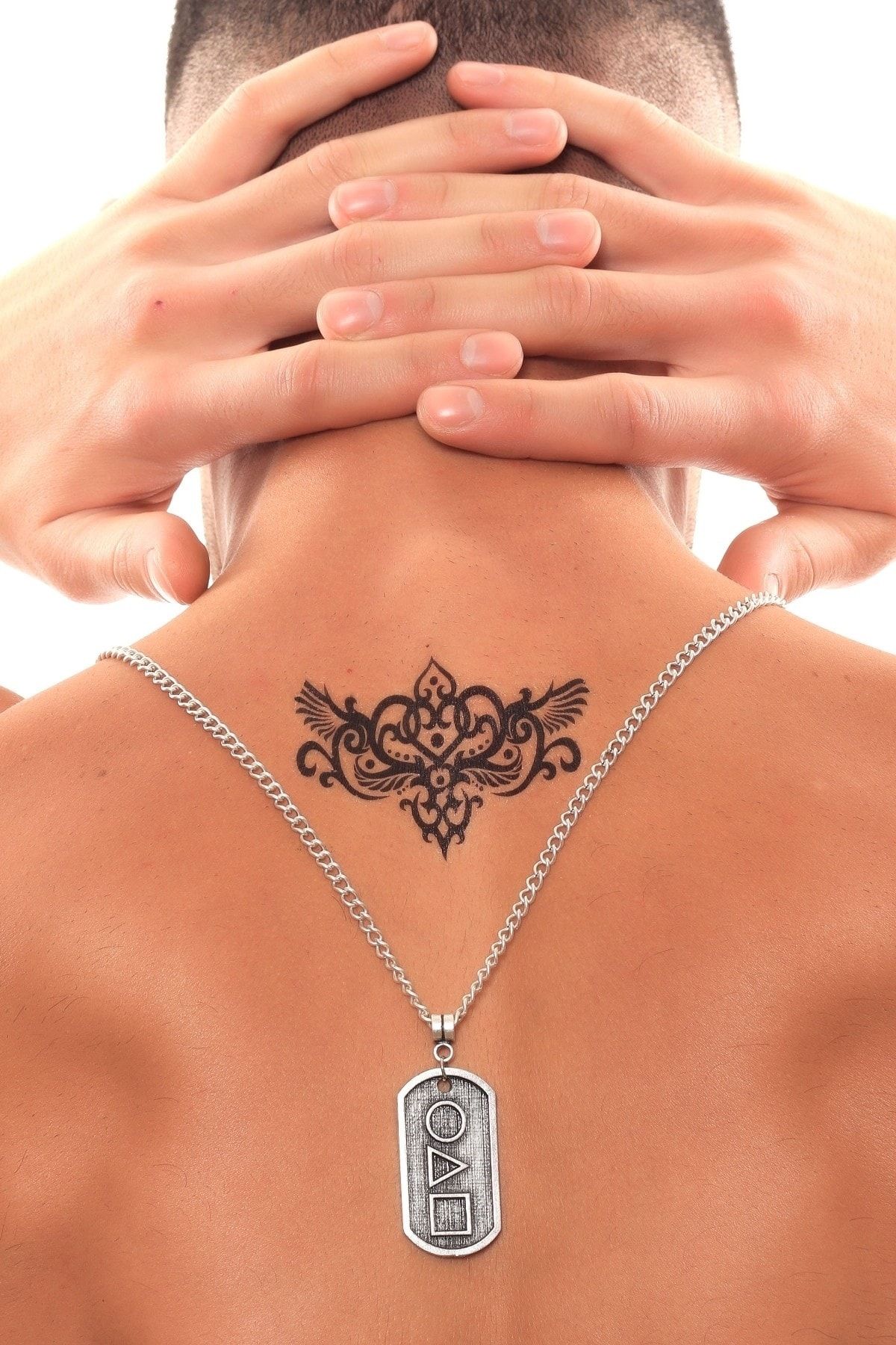 Antique mens necklace store