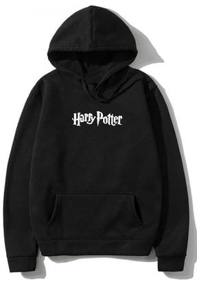 Unisex Harry Potter 3 Iplik Kalın Oversize Kalıp Kapüşonlu Hoodie 3IP-HARRY
