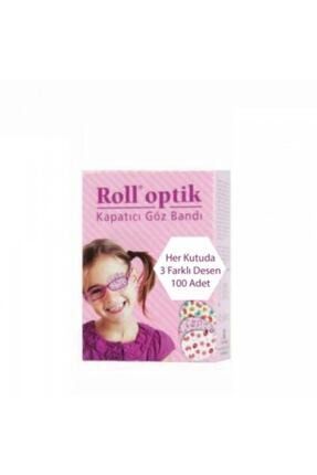 Roll Optik Kapatıcı Göz Bandı 100 Adet Kız gz