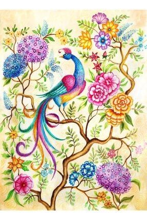 Nova Peri Bahçesinde Mutluluk Kuşu Puzzle - 1000 Parçalık NOVA41081