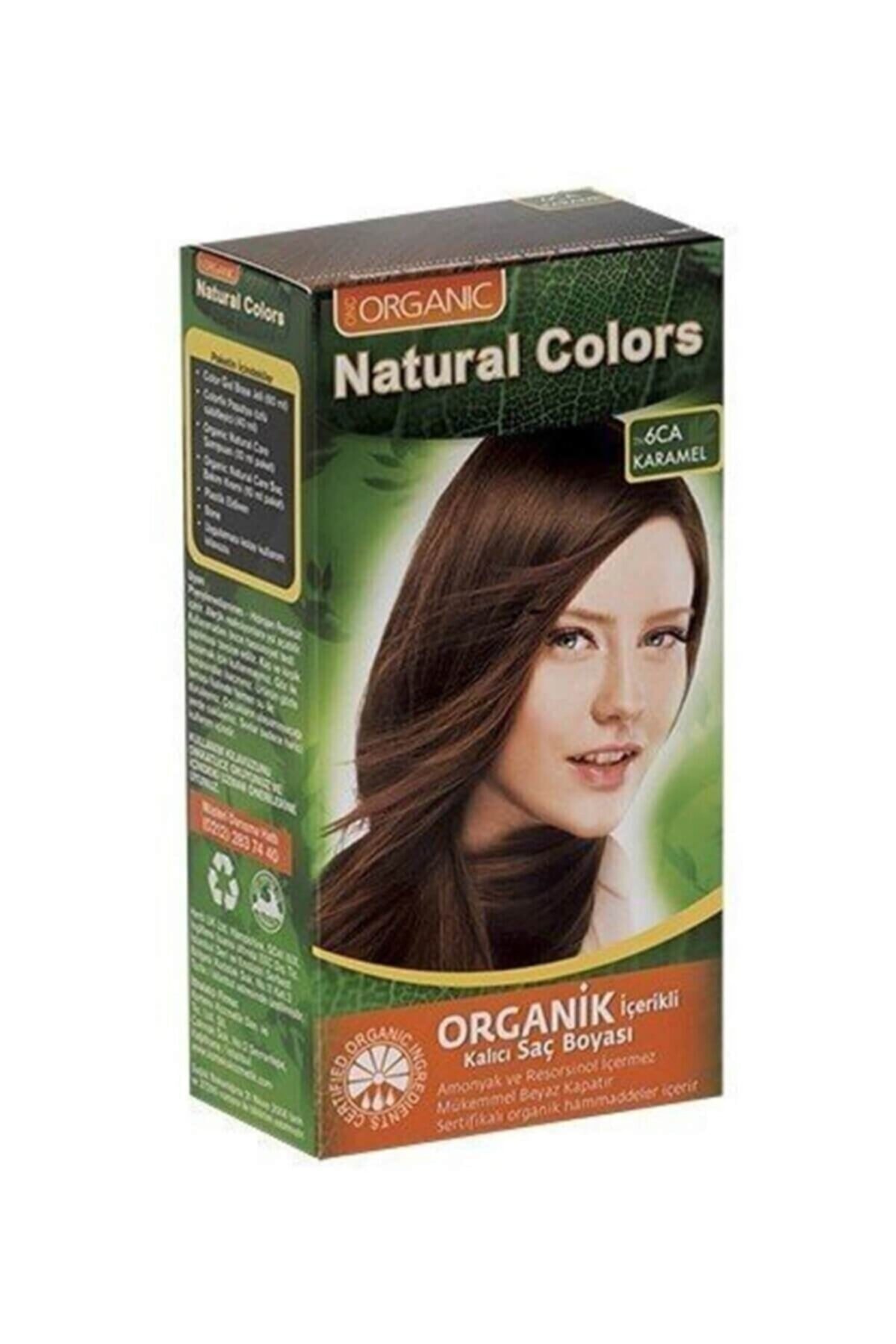 Organic Natural Colors Natural Colors 6ca Karamel Organik Saç Boyası