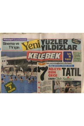 Hürriyet Gazetesi Kelebek Eki 5 Temmuz 1987 Zeki Triko Mayosu Gz63713 GZ63713