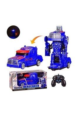 Optimus Pirime Uzaktan Kumandalı Robota Dönüşen Pilli Araba OPTİMUS 2