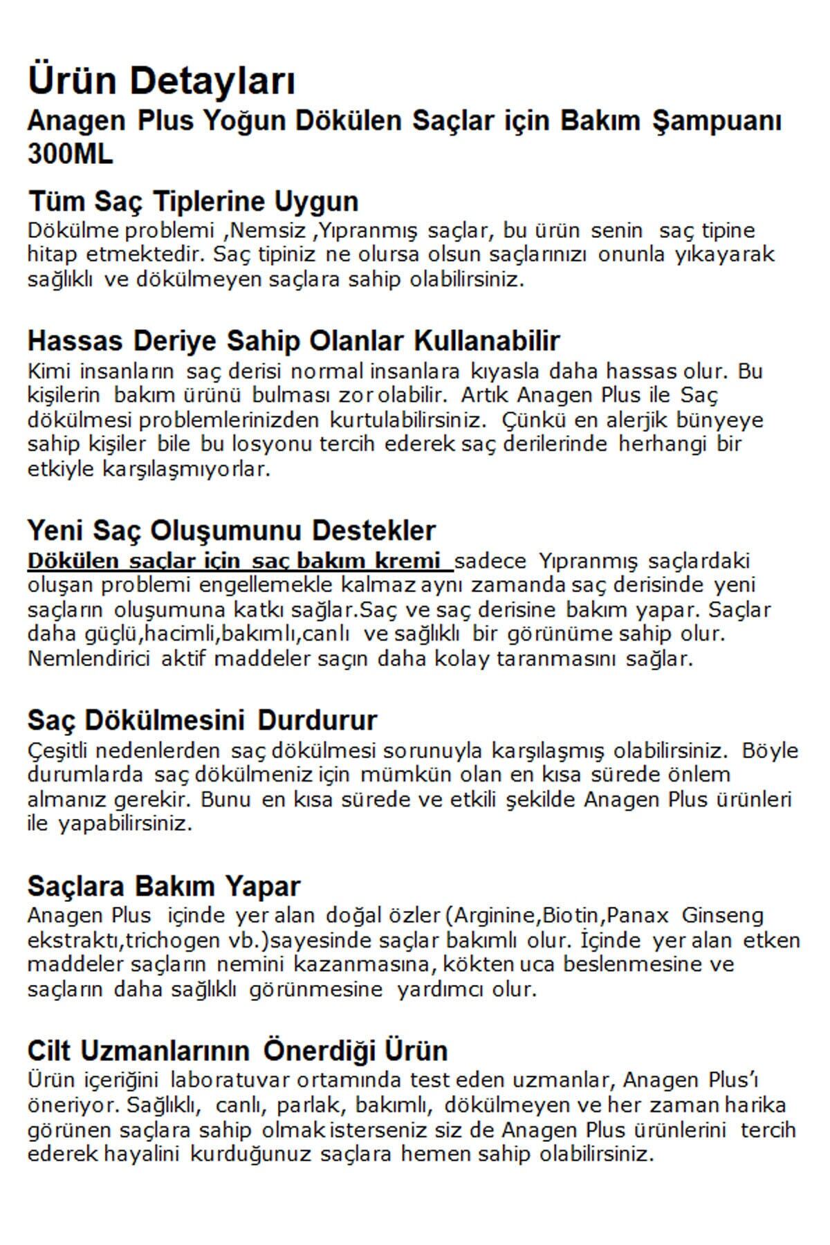 Yoğun Saç Dökülmesine Karşı Bakım Seti — ANG203 — تصویر 5 از 5