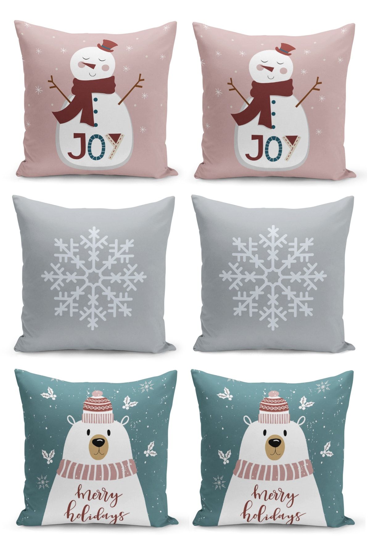 Pillow outlet christmas covers
