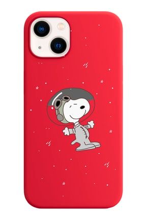 Iphone 13 Uyumlu Lansman Snoopy Desenli Telefon Kılıfı IP13LN-186