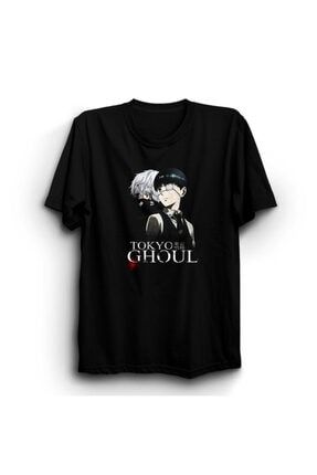 Unisex Tokyo Ghoul Manga Baskılı T-shirt TT-BT9100