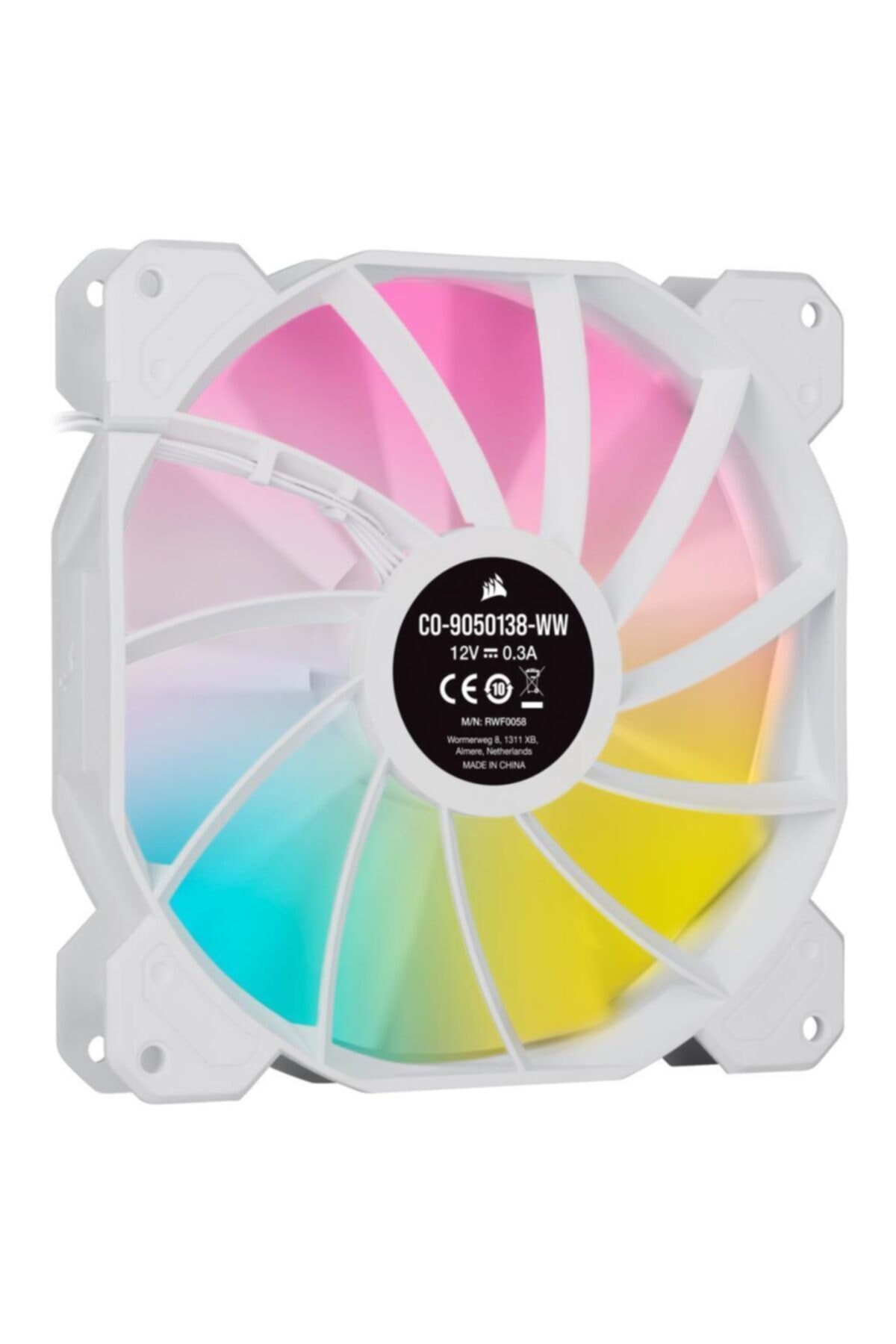 Co-9050138-ww Icue Sp140 Rgb Elite Beyaz 140mm Kasa Fanı - Tekli Paket 2
