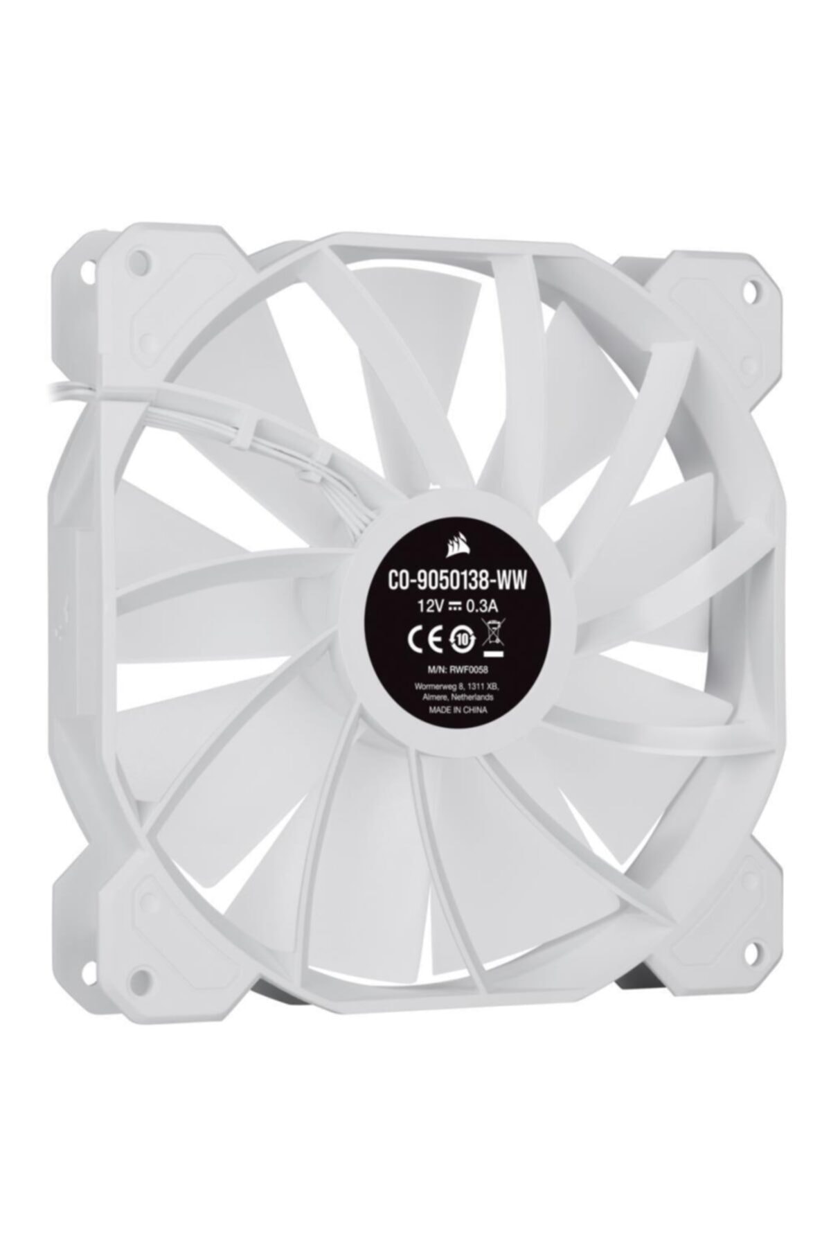 Co-9050138-ww Icue Sp140 Rgb Elite Beyaz 140mm Kasa Fanı - Tekli Paket 4