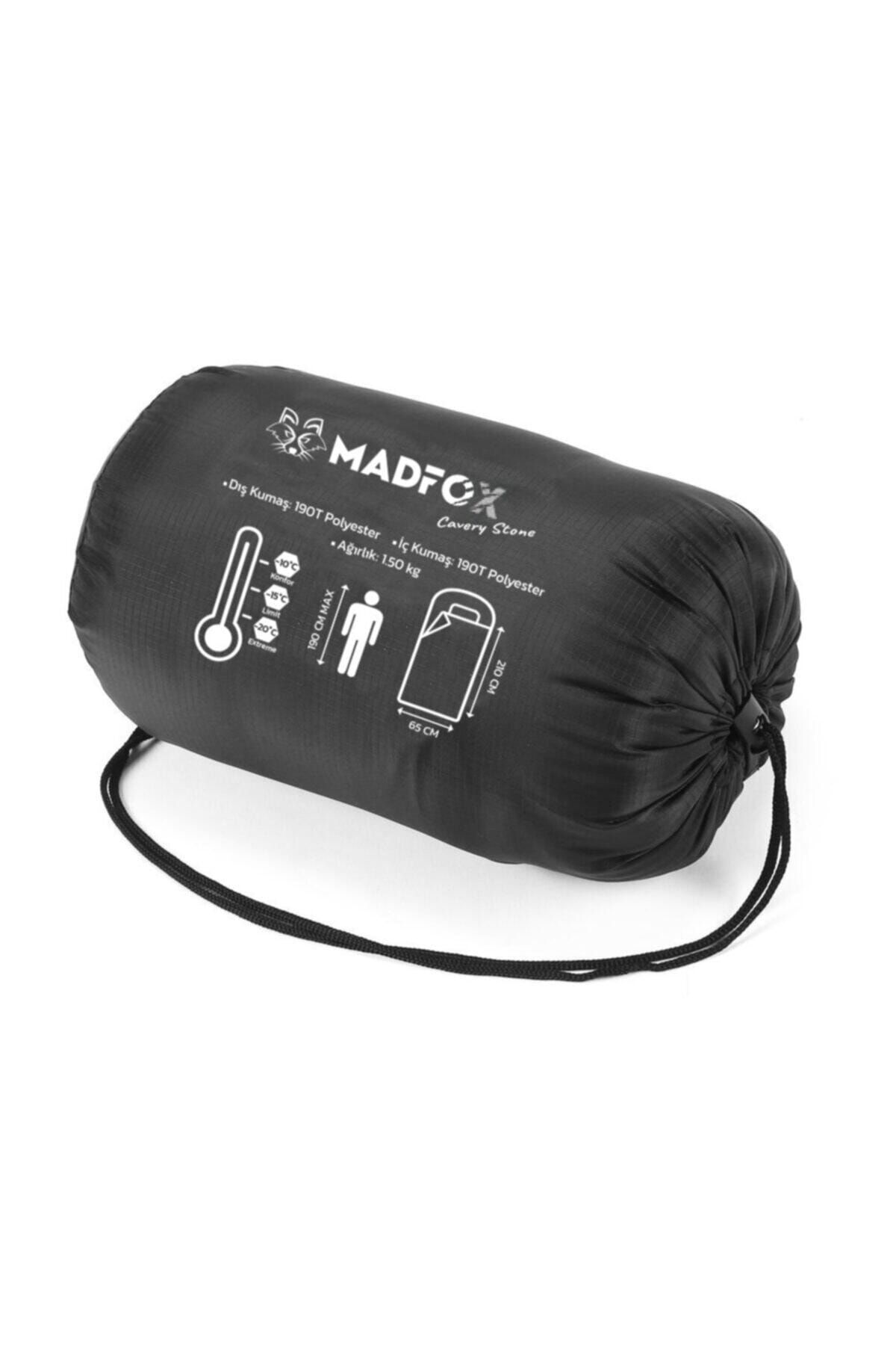 Madfox Cavery Stone Uyku Tulumu -10°c Antrasit