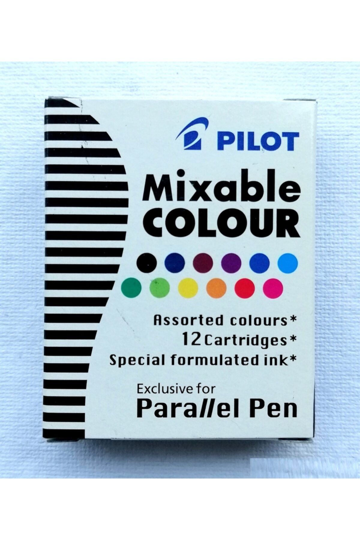 Pilot-Parallel Pen Original Cartridge 12 Different Colors 2