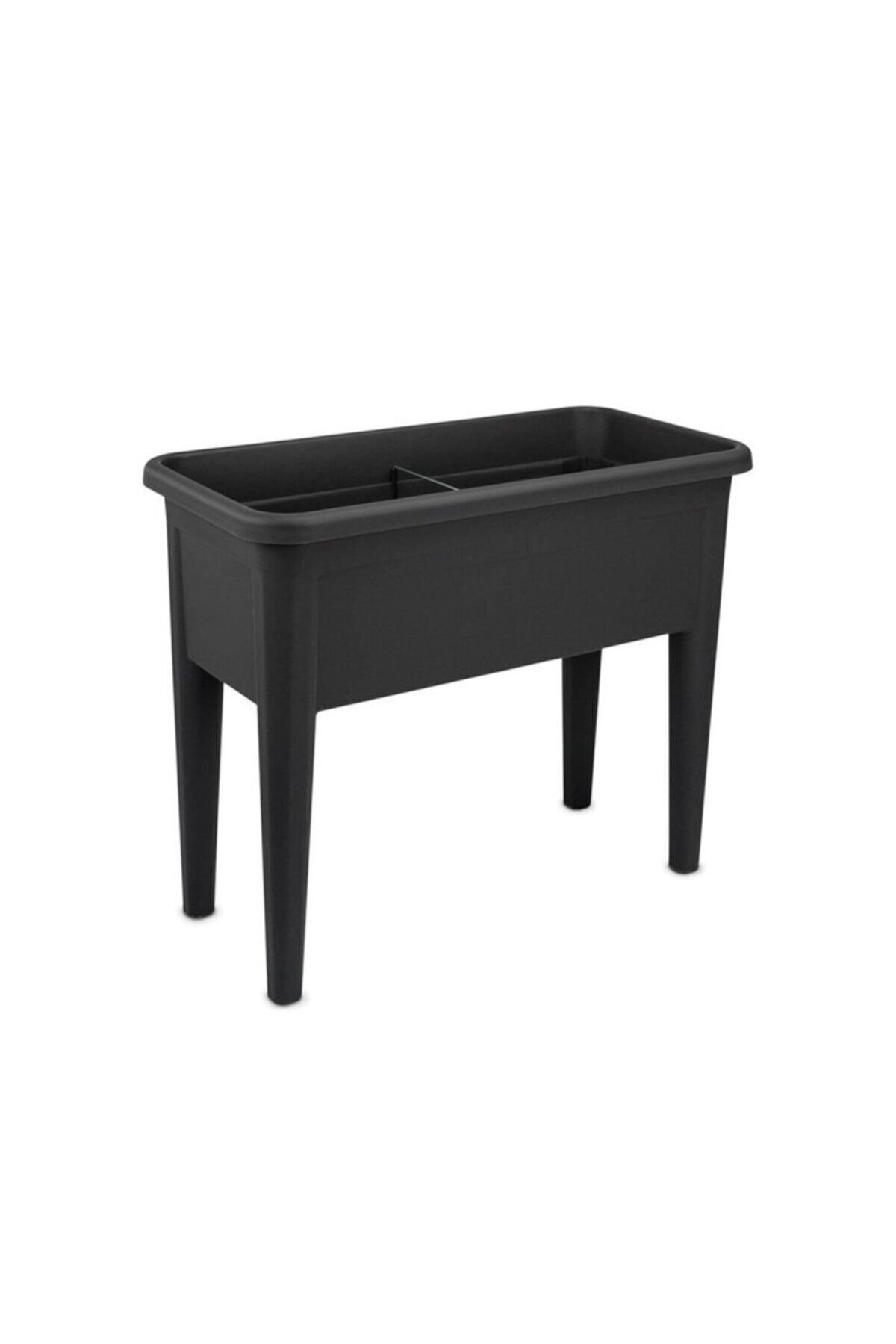 Ab01 3-Piece Standing Garden Pot 60 Liters of Anthracite