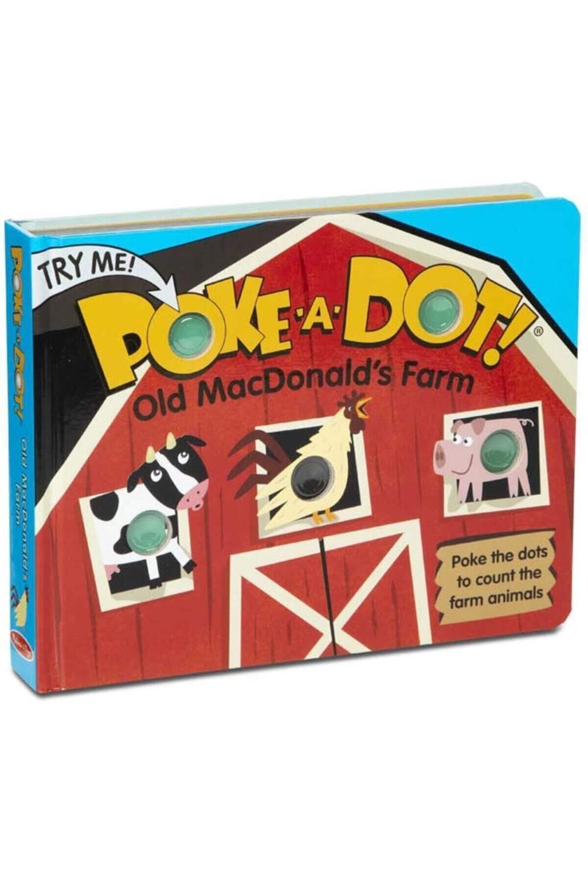 کتاب های کودک به زبان خارجی Melissa Doug POKE A DOT: مزرعه قدیمی مک دونالد Melissa & Doug