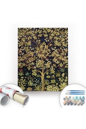 William Morris, Tree Of Life - Tuval Bezi Üzerine Sayılarla Boyama 40x50cm 2186910