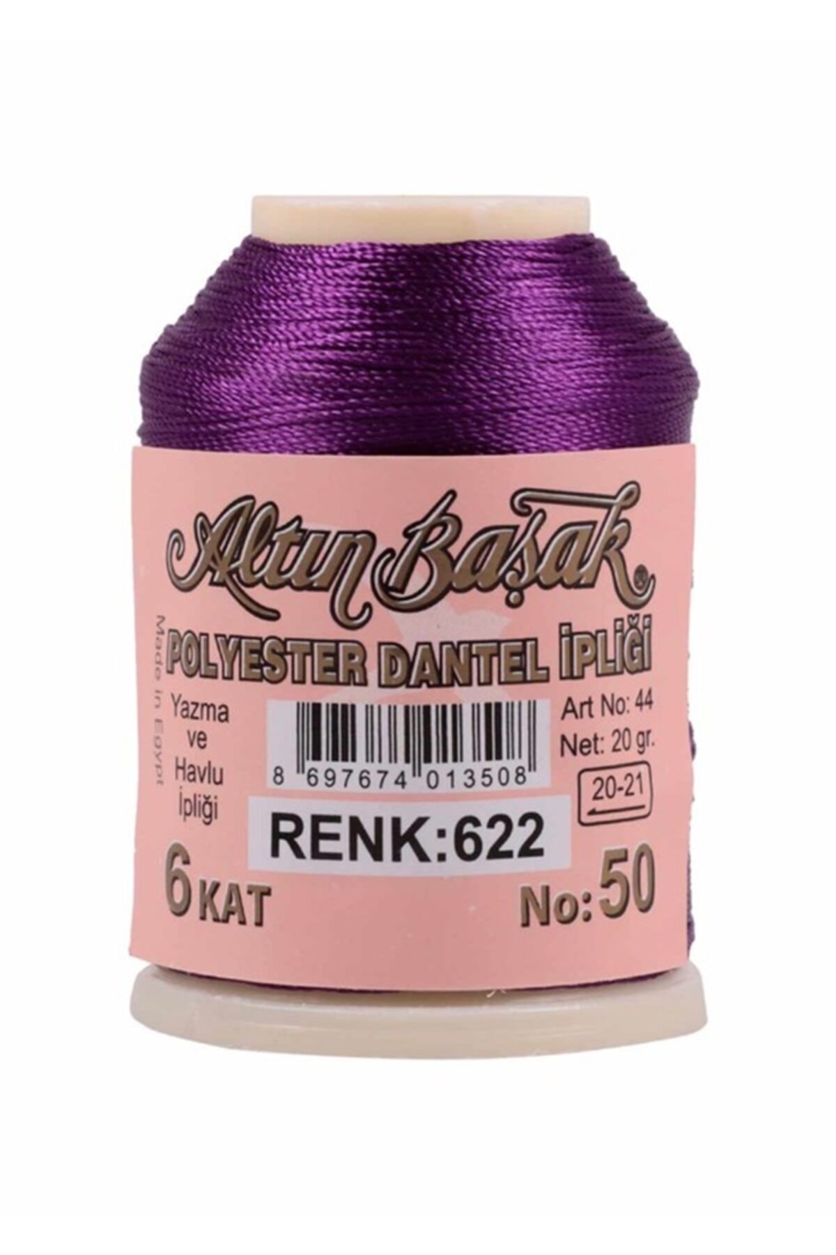 Genel Markalar Altınbaşak Polyester 622 Dantel İpliği 20 Gr yazma ipi