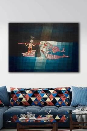 Denizciler Operasında Savas? Sahnesi - Paul Klee Ünlü Ressamlar Kanvas Tablo BLK2G1
