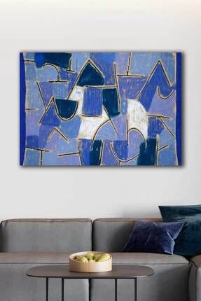 Mavi Gece - Paul Klee Unlu Ressamlar Kanvas Tablo BLK2G5