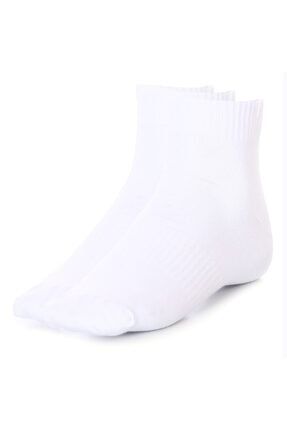 Unisex Beyaz Günlük Stil Çorap 21duap31c03-byz 21DUAP31C03-BYZ