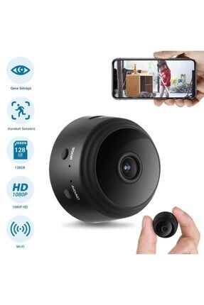 A9 Gerçek Full Hd 1080p Mini Wifi Kamera Gece Görüşlü Hareket Sensörlü TYC00230650232