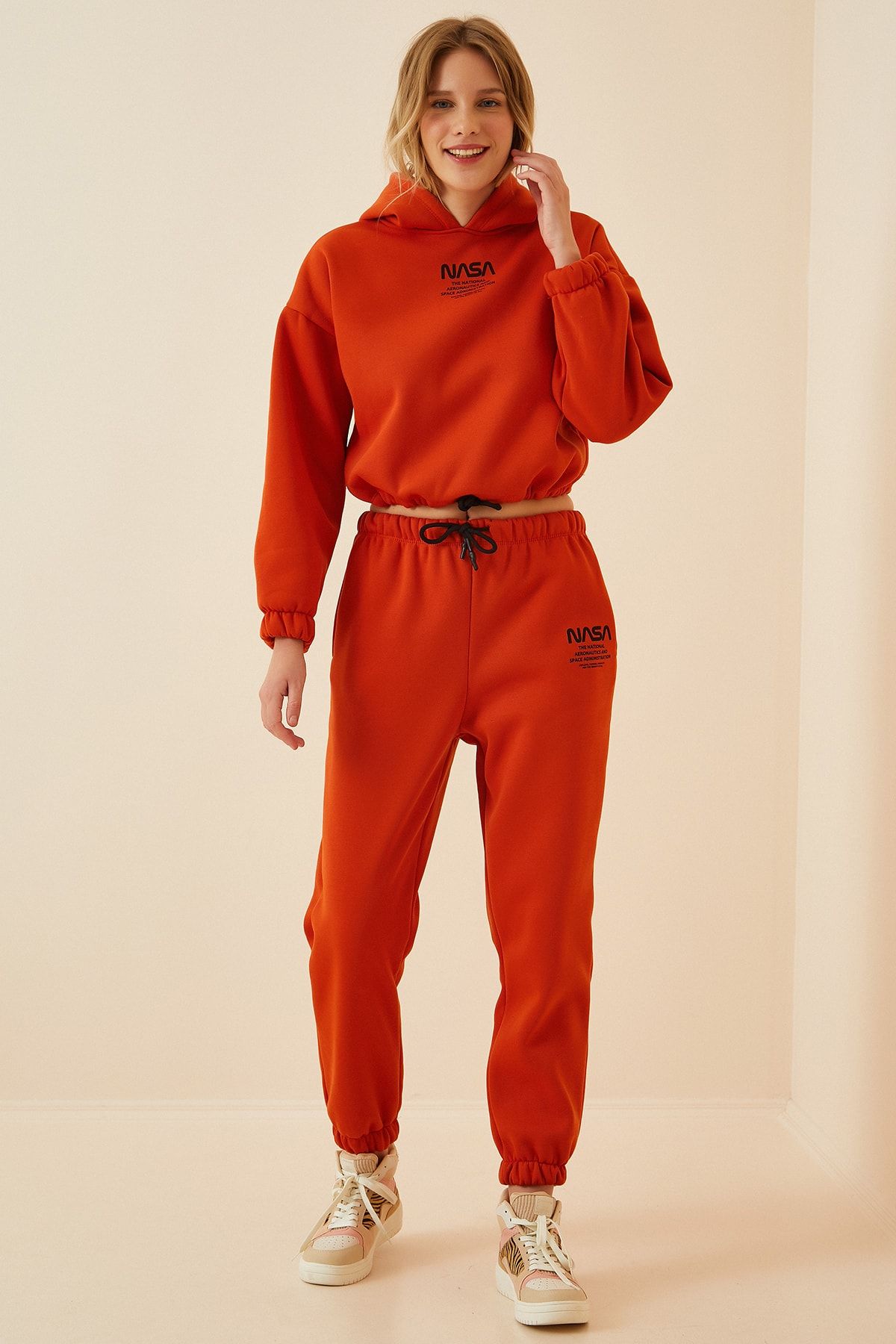 Red womens sweatsuit sales