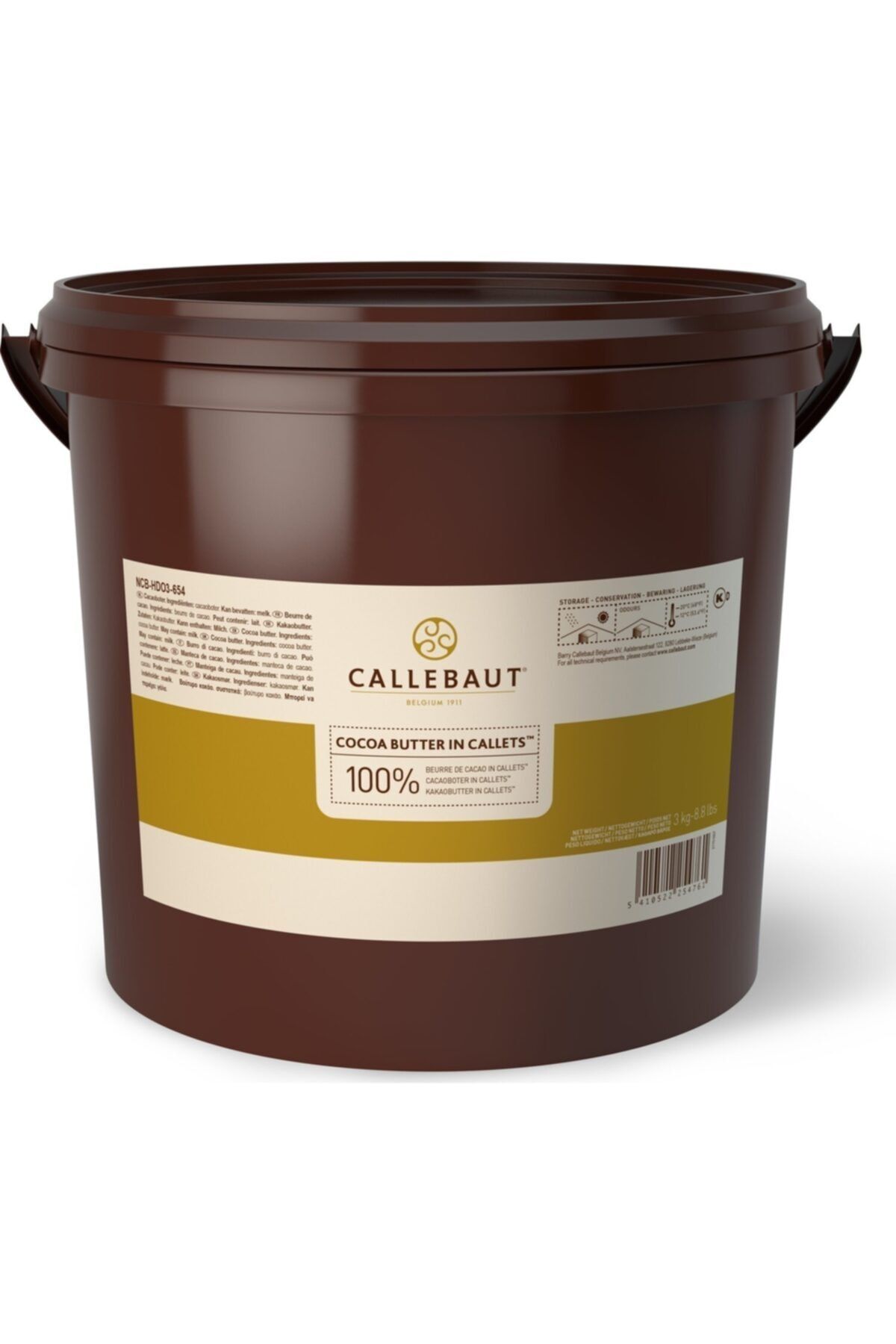 Callebaut Ncb-hd03-654 Kakao Yağı (3 KG)