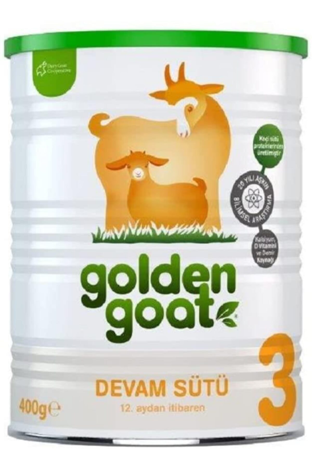 Golden Goat 3 Keçi Sütlü Devam Sütü 400 Gr