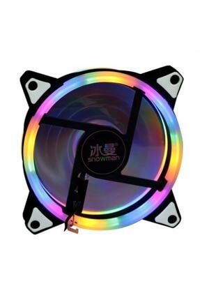 12cm Rgb 3 Renk Rainbow Kasa Geniş Fan 12CM RGB