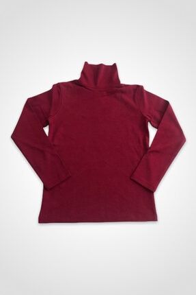 Balıkçı Yaka Unisex Çocuk Bordo Body CL0105001