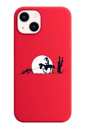 Iphone 13 Lansman Red Kit Desenli Telefon Kılıfı IP13LN-189