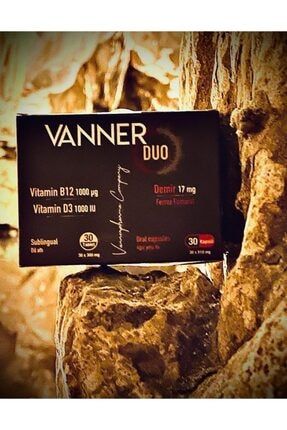 Vanner Duo Mv Demir, B12&d3 60 Cap. Besin Destek Vitamini VPC DUO