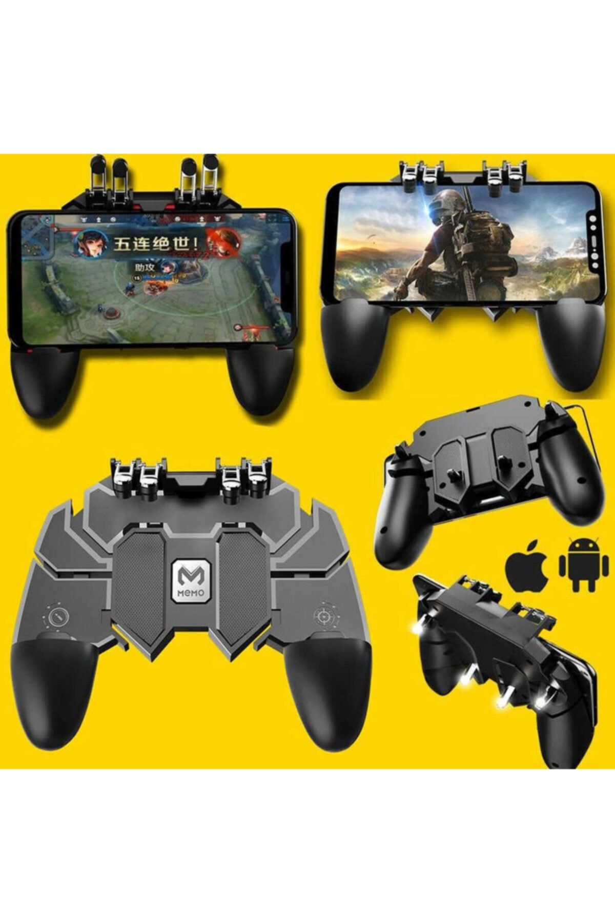 UnDePlus-Pubg Trigger Mobile Game Game Controller Ak66 Original 8