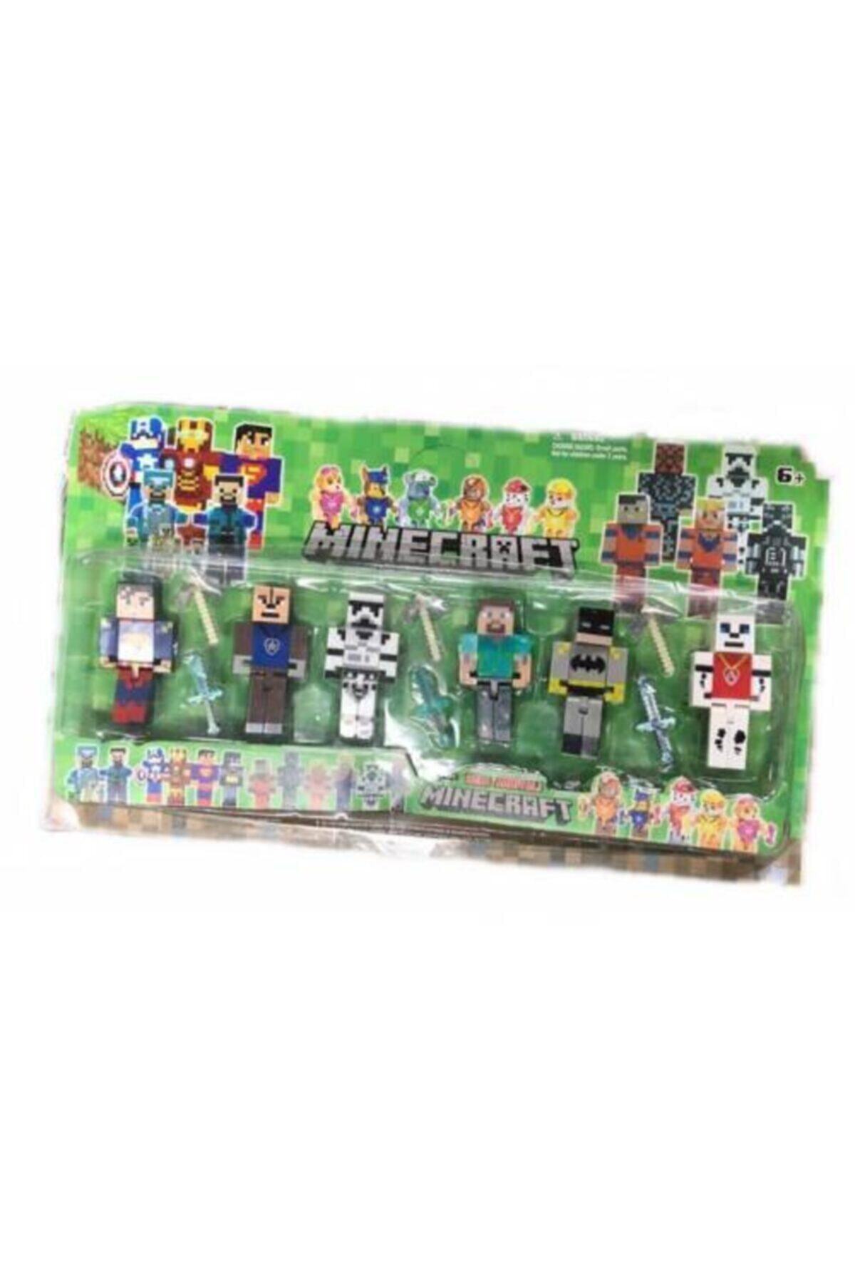 ست فیگور شش‌تکه ابرقهرمانان شامل سوپرمن، بتمن و استیو؛ ۱۲ قطعه همراه با لوازم جانبی