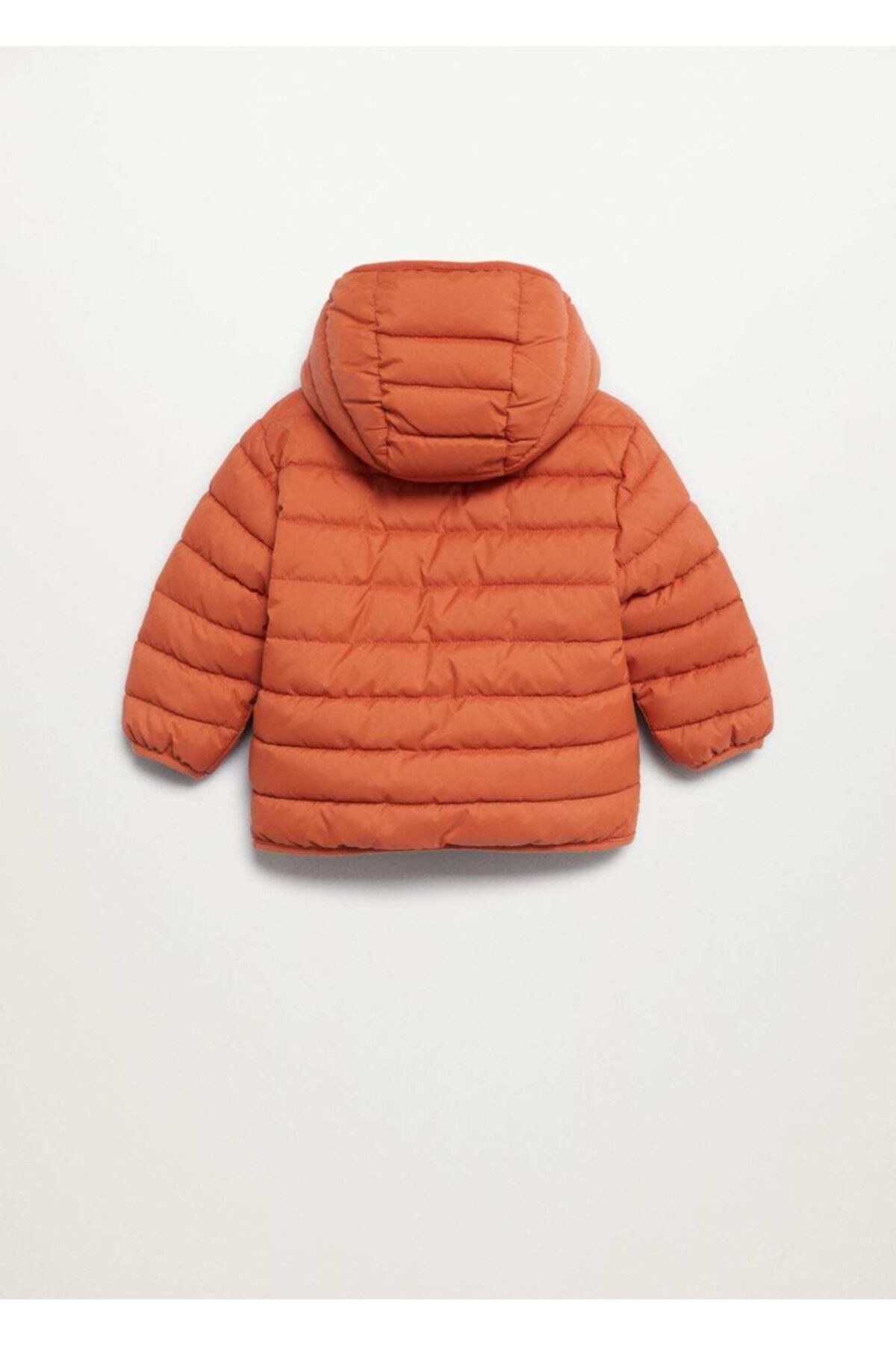 MANGO Baby Bebek Turuncu Kapüşonlu Kapitoneli Mont Fiyatı, Yorumları