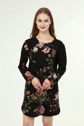 Çiçek Desenli Elbise-tunik MZR001