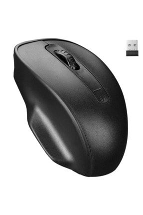 Sm-861 Usb Siyah 800/1200/1600dpi Süper Sessiz Kablosuz Mouse ECX05169