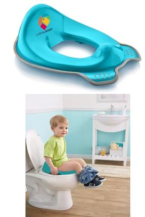 Bebek Klozet Oturağı Tuvalet Eğitici Klozet Adaptörü Mavi dop10807044igo