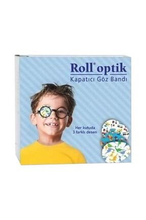 Roll Ped Çocuklar Için Kapatıcı Göz Bandı 50 Adet - Erkek 8699592804558