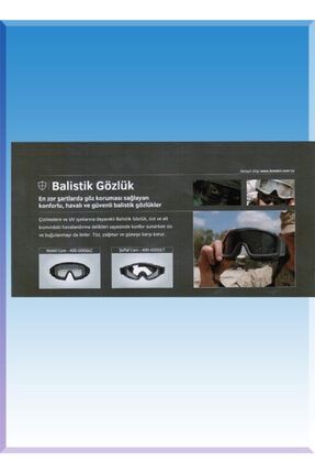 Balistik Gözlük 999 URUN-4605