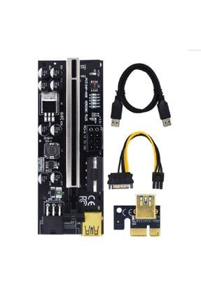 Oem Riser V009c Plus 8 Kapasitörlü Yükseltici Pcı-e X1 To X16 Mining V009C-PLUS