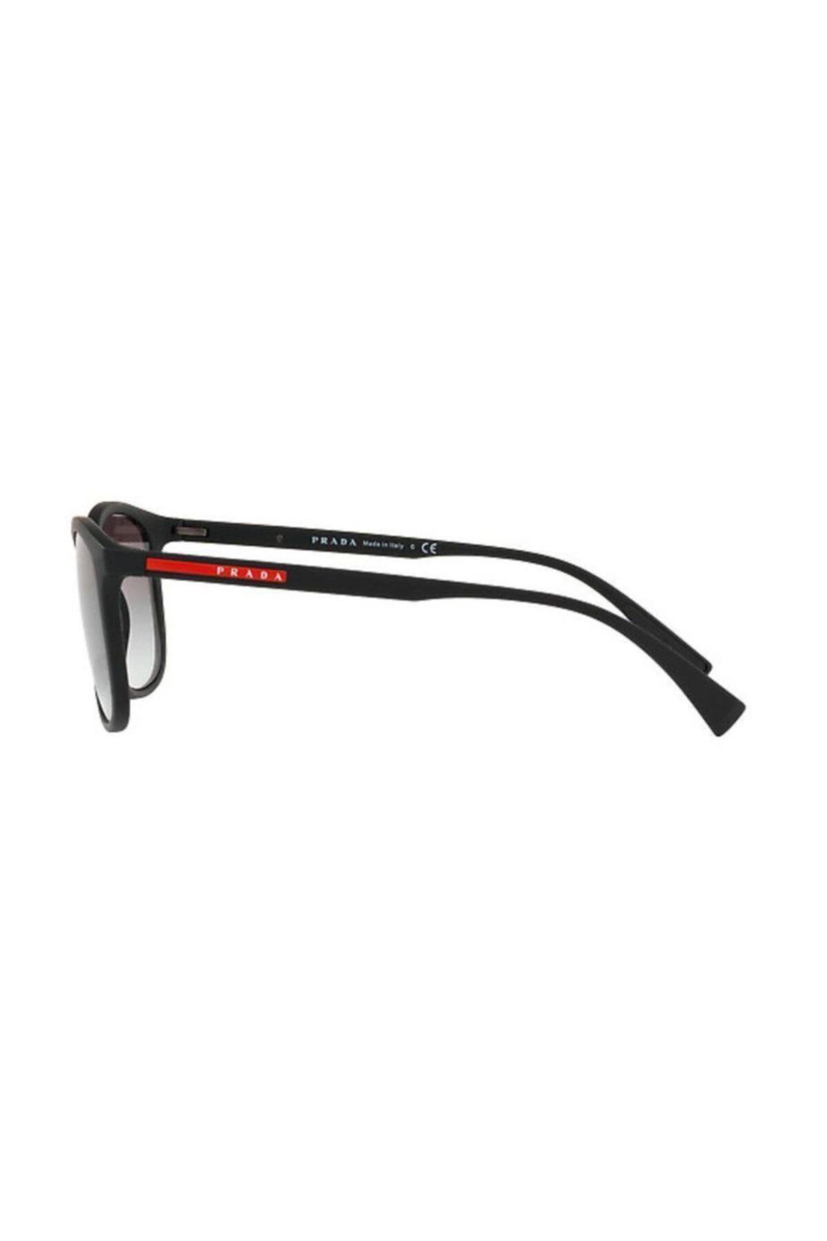 عینک آفتابی مشکی مردانه سیاه مربعی Ps 01 Ts Dg00a7 56 Prada Sport