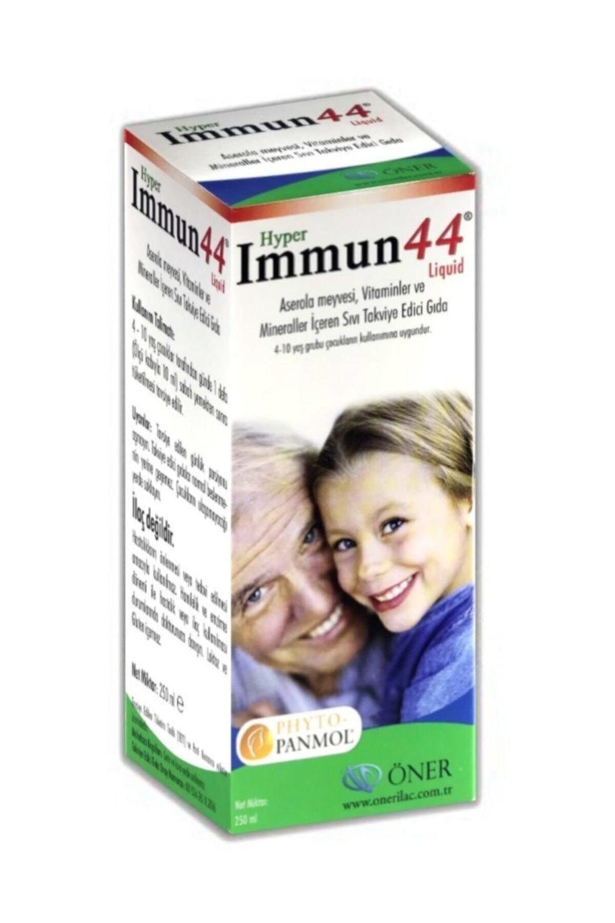 Hiper Farma Immun 44 Liquid Aserola Meyvesi Vitaminler Ve Mineraller Iceren Sivi Takviye Edici Gida Fiyati Yorumlari Trendyol
