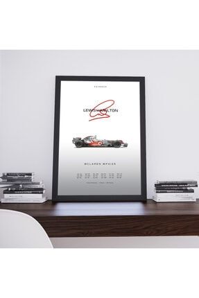 Lewis Hamilton, Mclaren, Mercedes, Formula 1, Poster Tablo KYNCKLEWMCL