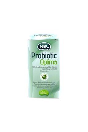 Optima Probiyotik Lif ve Vitamin İçeren Takviye Edici Gıda 30 Çiğneme Tableti farmavantaj0065